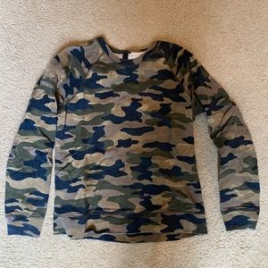 J.Crew Camo Sweatshirt